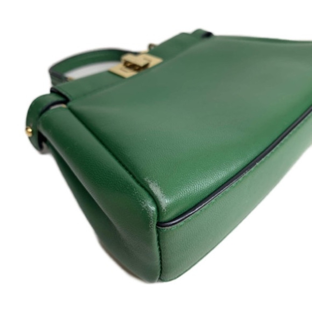 Fendi | Micro Peekaboo Bag - Kelly Green - Picture 10 of 16